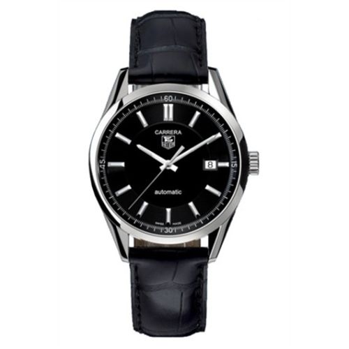 TAG Heuer Carrera Calibre 5 39 Stainless Steel / Black / Alligator